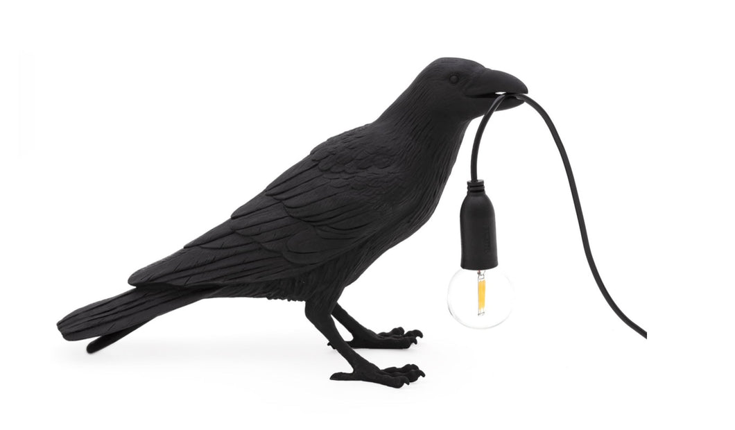 Black bird lampe Seletti Waiting